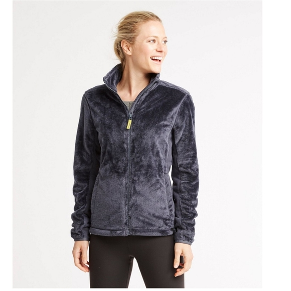 L.L.Bean Full Zip Sherpa Luxe Micro Fleece Maroon XS Reg - Picture 2 of 13